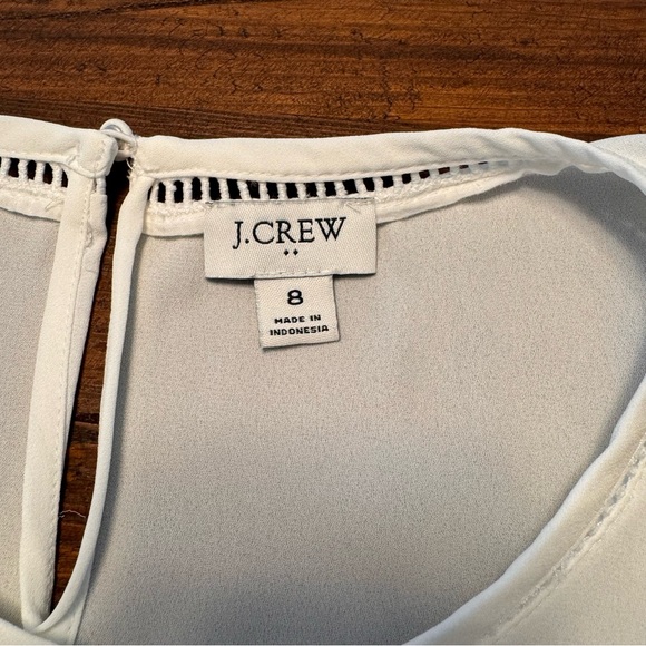 JCrew Factory | Neck Detail Shell | Size 8 - Picture 5 of 5